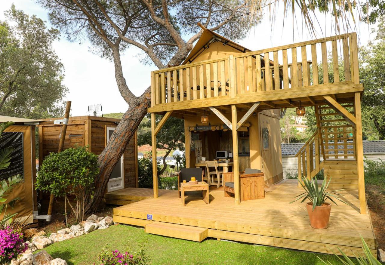 Camping Site De Gorge Vent Fréjus Exterior foto