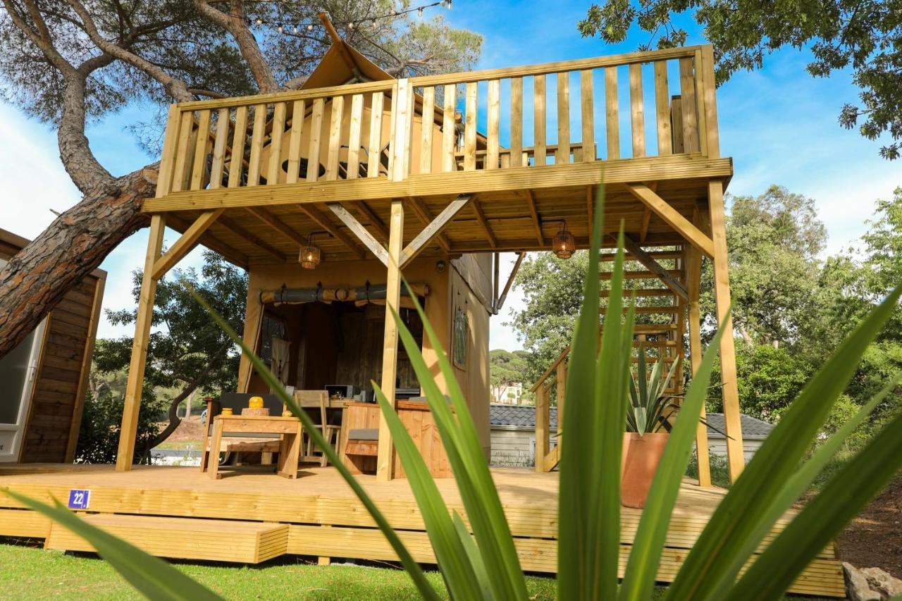 Camping Site De Gorge Vent Fréjus Exterior foto